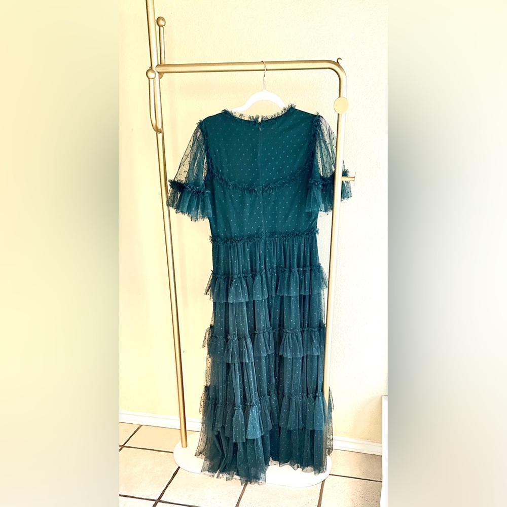 Ivy City Co Forest Green Whimsical Dress - Picture 7 of 12